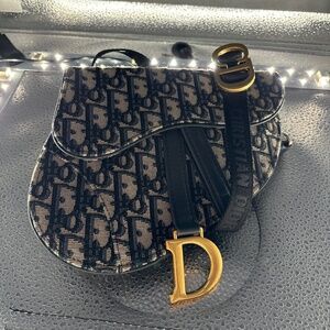 Christian Dior saddle belt bag